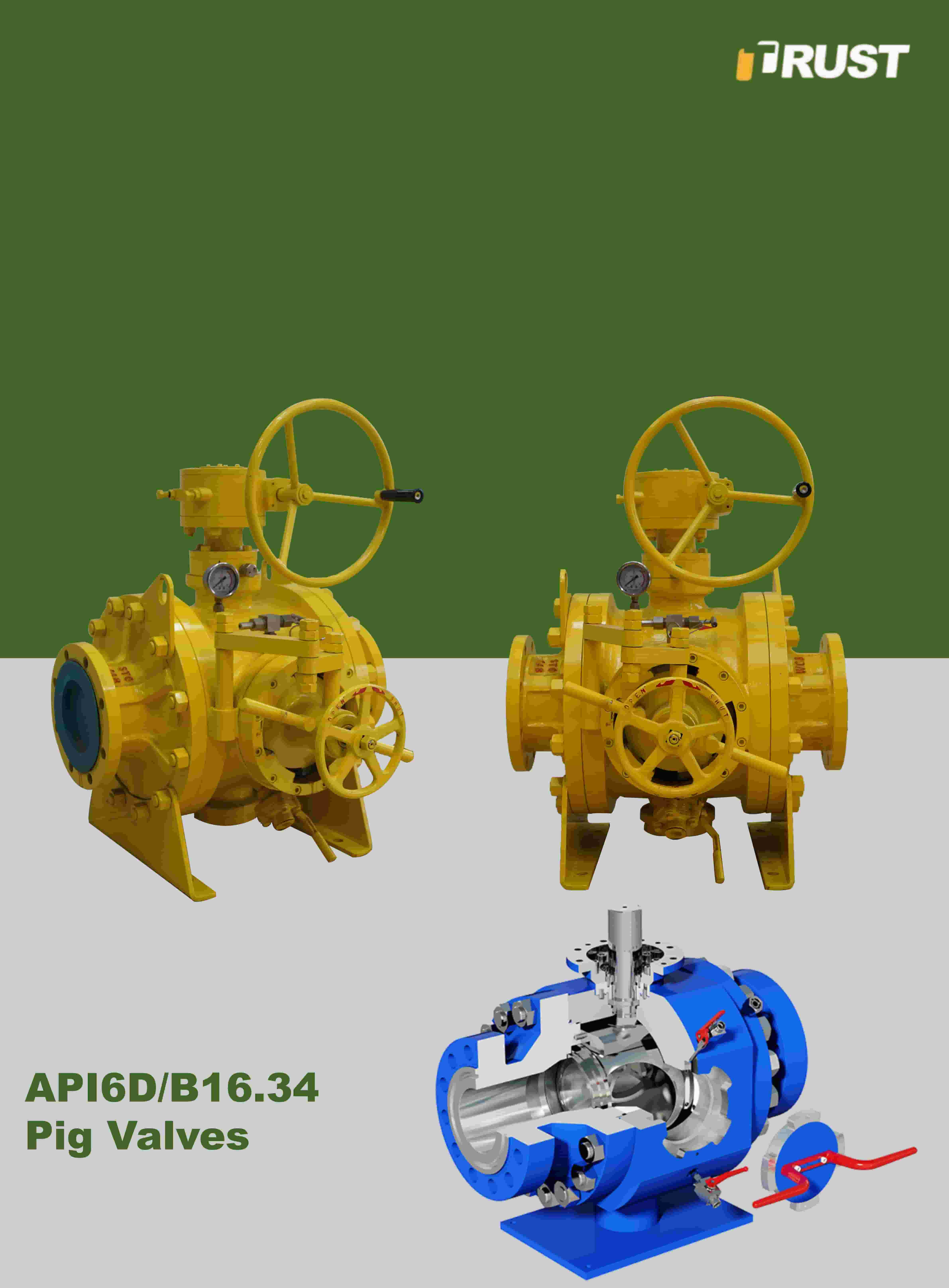 شیرهای توپی برای خطوط لوله نفت و گاز
