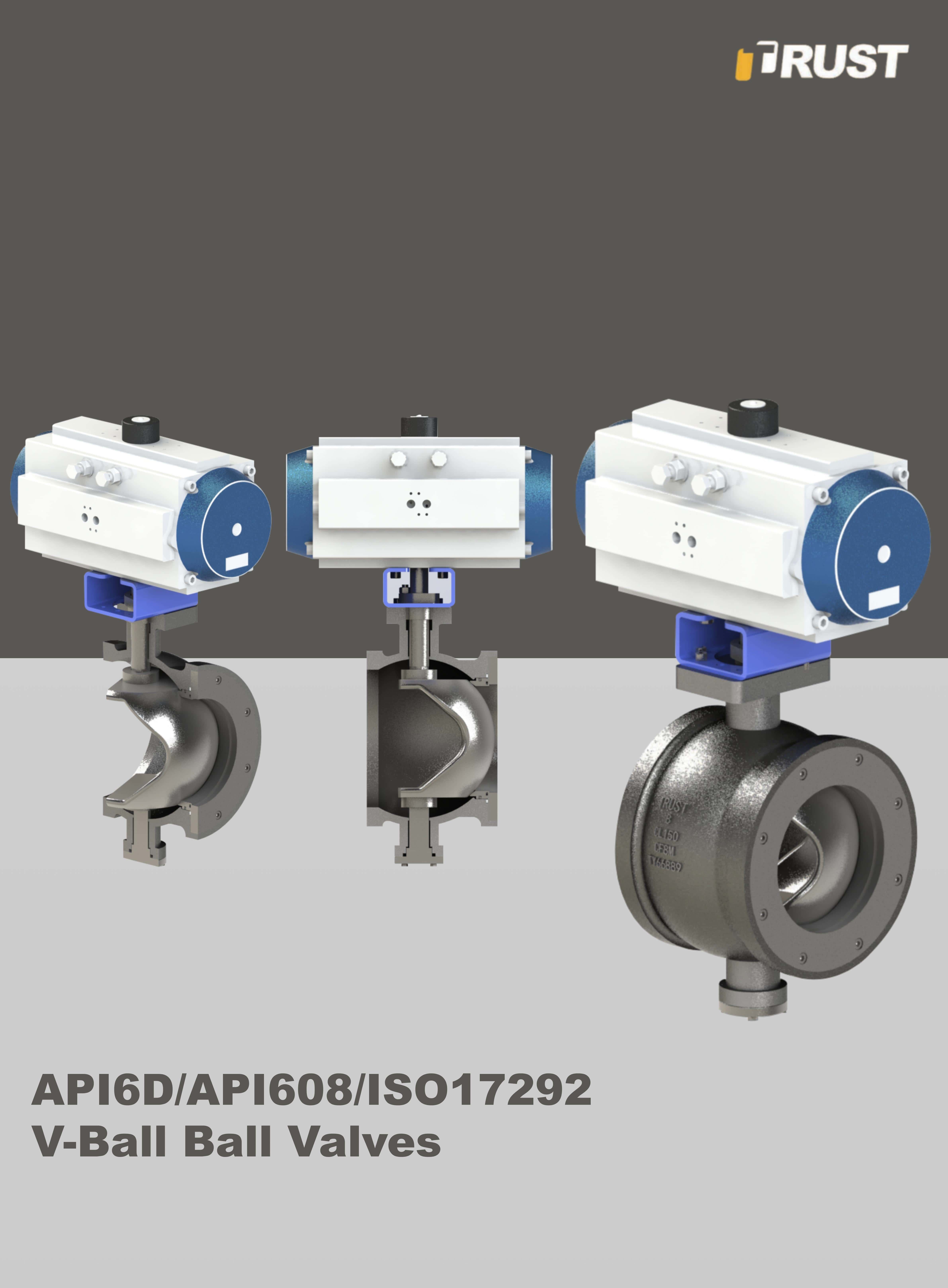 شیرهای توپی V شکل
